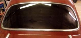 BB83 1949 1950 1951 Ford Closed Car New Back Window Glass Tudor Coupe Fordor