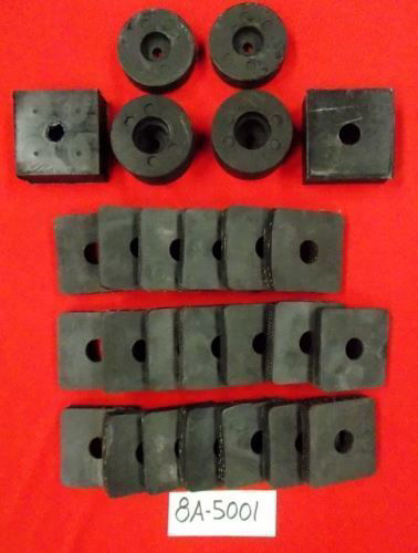 8A-5001 1949 1950 ford body to frame rubber pad insulator kit