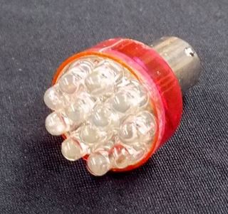 83913 12 Volt LED 1157 Red Bulb New
