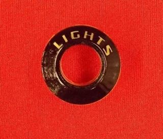 1A-18598-E 1951 Ford Headlight Switch Bezel