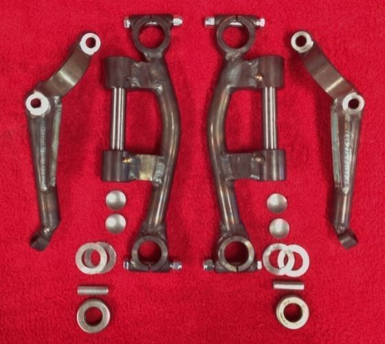 0000814 1949 1953 Ford Dropped Spindles Steering Arms 