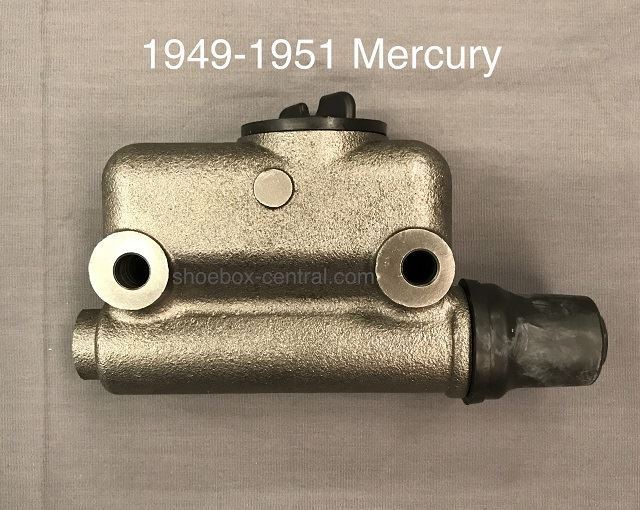 1949 1950 1951 Mercury Master Cylinder Shoebox Central