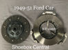1949 1950 1951 1952 1953 Ford Flathead V8 6 Cylinder New 9.5 " inch Clutch kit Disc Pressure Plate