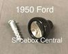 0A-7023341-CS 1950 Ford Shoebox Black Window Crank Handle Knob and Pin