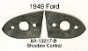 8A-13217-B 1949 Ford Park Parking Light Housing Body to fender seal rubber gasket