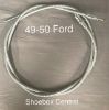 8A-2853-C 1949 1950 Ford Front Parking Emergency Brake Pull Handle Cable Housing New