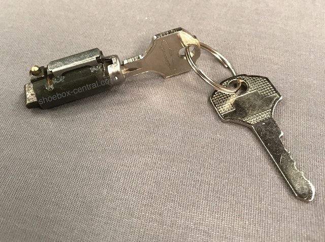 thumbnail image 2 of Dennis Carpenter 1949-1951 Ford Mercury Door & Ignition Lock Tumbler Set (3 Pieces) Keyed Alike 2 of 5