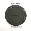 91A-7011136 1949 1950 1951 Ford Master Cylinder Filler Hole Cover Rubber Metal Floor Board Pan