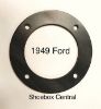 8A-9076 1949 Ford Fuel Gas Petrol Filler Neck Pipe to Quarter Panel Fender Rubber Gasket Seal Pad