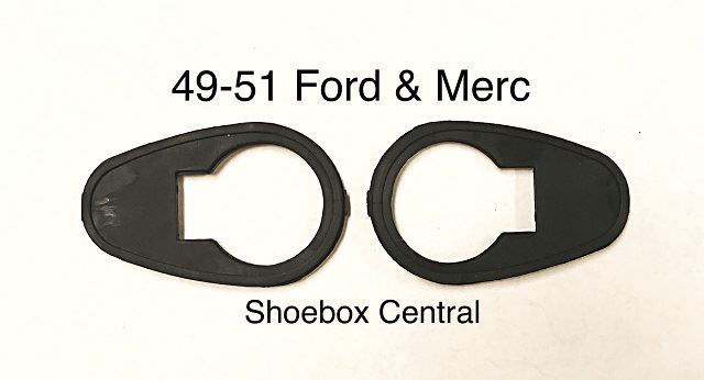 1949 1950 1951 Ford & Mercury Door & Ignition Lock Tumbler Set Keyed Alike 3 Pcs