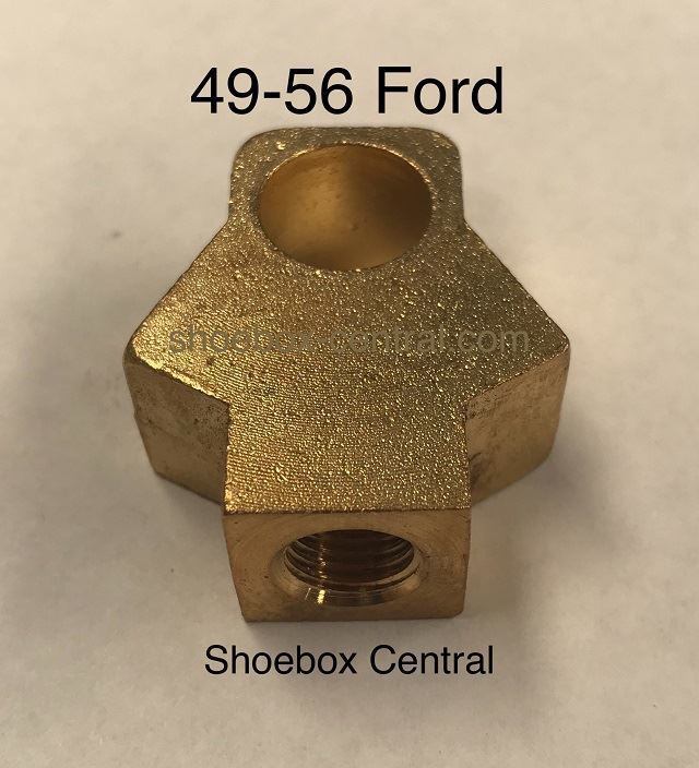 8A2074 1949 1950 1951 1952 1953 1954 1955 1956 Ford Rear Brake Line