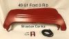 1949-1951 Ford 3-Rib Fender Skirts – Steel, Primer Finish – Left & Right Pair With Hardware