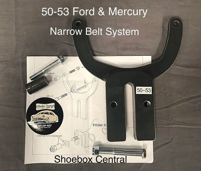 243 1950 1951 1952 1953 Ford Mercury Flathead V8 Alternator Mounting