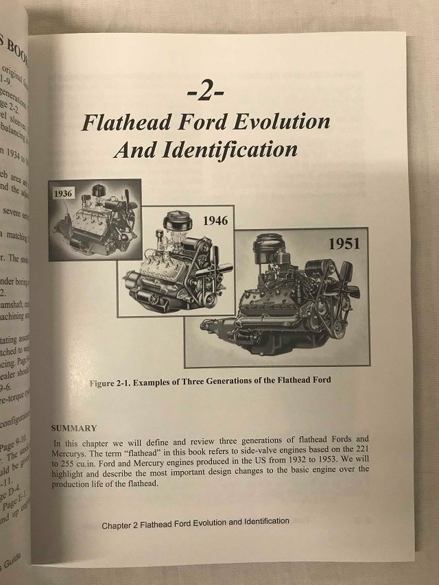 Ford Mercury Flathead V8 identification rebuild overhaul book guide manual
