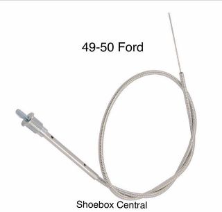 8A-9700-C 1949 1950 Ford V8 Choke Cable