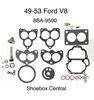 8BA-9590 59A-9590 1949 1950 1951 1952 1953 Ford Flathead V8 Carburetor Carb Rebuild Overhaul Kit