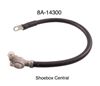 8A-14300 1949 1950 1951 Ford Positive Negative Battery Cable