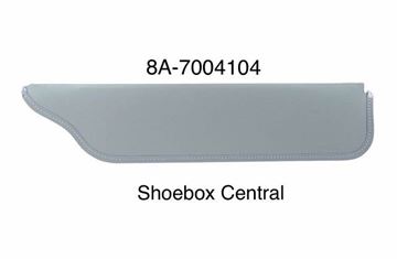 1949-1950-1951-ford-closed-car-gray-inside-sunvisor 8A-7004104 1949 1950 Ford Interior Sunvisor