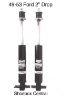 TVM Shock Absorber Set For 1949-1950 Plymouth, Dodge, DeSoto, Chrysler, Replaces MoPar 1311034 & 1326163