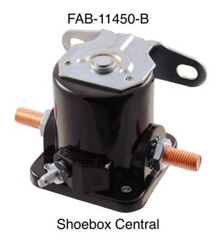 1951-1952-1953-ford-starter-solenoid-12v FAB-11450-B 1951 1952 1953 Ford Starter Solenoid
