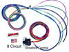 Rebel Wiring 8 Circuit 12V 12 Volt Universal Wiring Harness Loom Kit