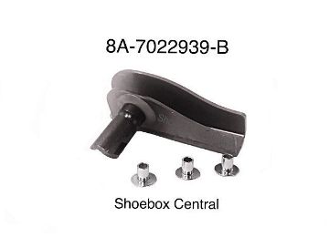1950-1951-ford-mercury-left-hand-vent-window-handle-pivot-bracket 8A-7022939-B 1949 1950 1951 ford left driver side vent wing window handle pivot shaft bracket