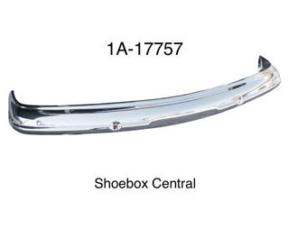 1A-17757 1951 ford front bumper bar chrome new