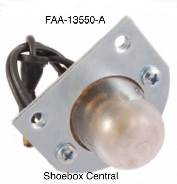 faa-13550-a-1952-1953-1954-ford-license-plate-light-assembly FAA-13550-A 1952 1954 Ford License Plate Light Assembly