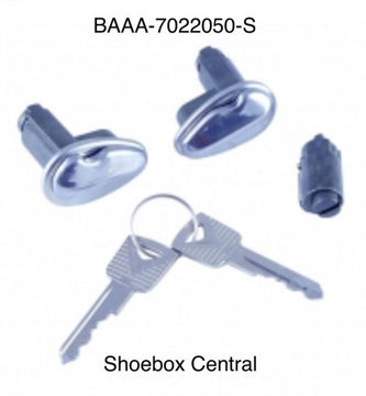 baaa-7022050-s-1952-1954-ford-ignition-door-lock-set BAAA-7022050-S 1952 1954 Ford Ignition Lock Set