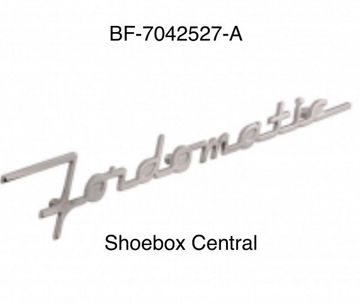 bf-7042527-a-1953-1954-ford-fordomatic-emblem BF-7042527-A 1953 1954 Ford Fordomatic Emblem