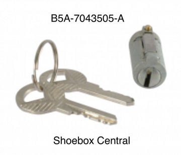 B5A-7043505-A 1952-1954 Ford Trunk Lock Cylinder b5a-7043505-a-1952-1954-ford-trunk-lock-cylinder