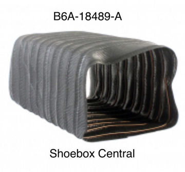 B6A-18489-A 1952-1954 Ford Square Heater Connecting Duct b6a-18489-a-1952-1954-ford-square-heater-connecting-duct