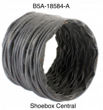 B5A-18584-A 1952-1954 Ford Round Heater Connecting Duct b5a-18584-a-1952-1954-ford-round-heater-connecting-duct