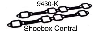 9430-K 1952-1954 Ford Y Block Exhaust Gaskets