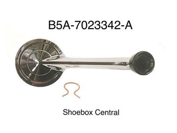 1951-1952-1953-1954-1955-1956-ford-inside-window-handle-winder-crank B5A-7023342-A 1951 1952 1953 1954 1955 1956 Ford Window Handle