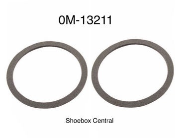 1950-mercury-park-lens-seals 0M-13211 1950 Mercury Park Parking Light Turn Signal Lens Gaskets Seals