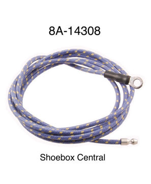 1949-1950-ford-horn-wire-in-steering-column 8A-14308 1949 1950 Ford Horn Wire