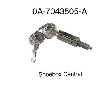 1950-ford-trunk-deck-boot-lid-handle-lock-cylinder-tumbler-new 0A-7043505-A 1950 Ford Trunk Deck Lid Lock Cylinder Tumbler
