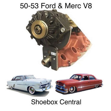 1948-52 Ford Pickup flathead generator mounting brakcet mercury 8BA101530 