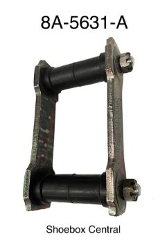 1949-1950-ford-rear-leaf-spring-shackle-assembly 8A-5631-A 1949 1950 Ford Shoebox Rear Shackle and Bushing Kit