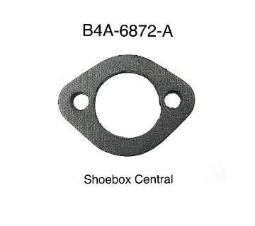 b4a-6872-a-1954-ford-vent-ventilation-tube-mount-mounting-gasket B4A-6872-A 1954 Ford Y-Block Crankcase Venilatot Mount Gasket