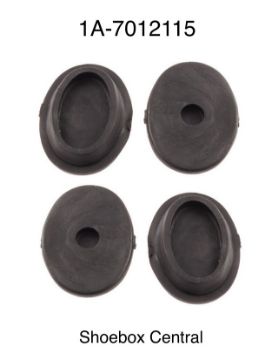 1951-Ford-transmission-hump-inspection-rubber-grommet-plugs 1A-7012115 1951 Ford Transmission Inspection Rubber Grommets Plugs