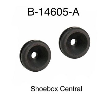 1949-1950-1951-ford-fresh-air-vent-cable-rubber-grommets B-14605-A 1949 1950 1951 Ford Fresh Air Control Cable Rubber Grommet Grommets Plug