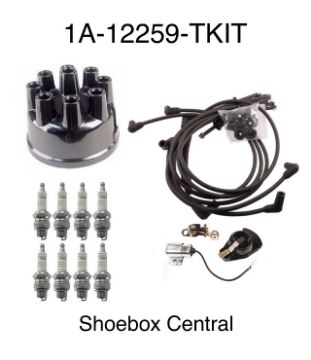 1951-1952-1953-ford-mercury-flathead-v8-complete-tune-up-kit 1A-12259-TKIT 1951 1952 1953 Ford V8 Complete Engine Tune Up Kit