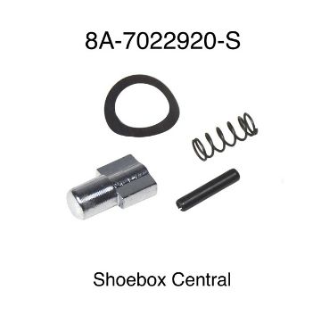 1949-1950-1951-Ford-vent-window-handle-button-kit 8A-7022920-S 1949 1950 1951 Ford Vent Wing Window Button Kit