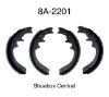8A-2201 1949 1950 1951 1952 1953 1954 Ford Rear Back Brake Shoes