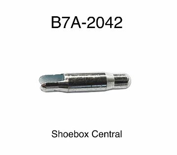 b7a-2042-1949-1950-1951-1952-1953-1954-ford-drum-brake-pivot-pin-wheel-cylinder-push-rod-pushrod-lever B7A-2042 1949 1950 1951 1952 1953 1954 Ford Drum Brake Wheel Cylinder Pushrod Pin Pivot Lever