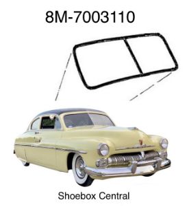 8M-7003110 1949 1950 1951 Mercury Car Windshield Rubber Weatherstrip Molding