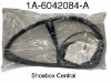 1A-6042084-A 1951 Ford Victoria Rear Back Glass Rubber Seal Weatherstripping