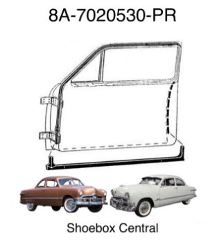 1949 1950 1951  Ford Shoe Box  Mirrors Pair 2